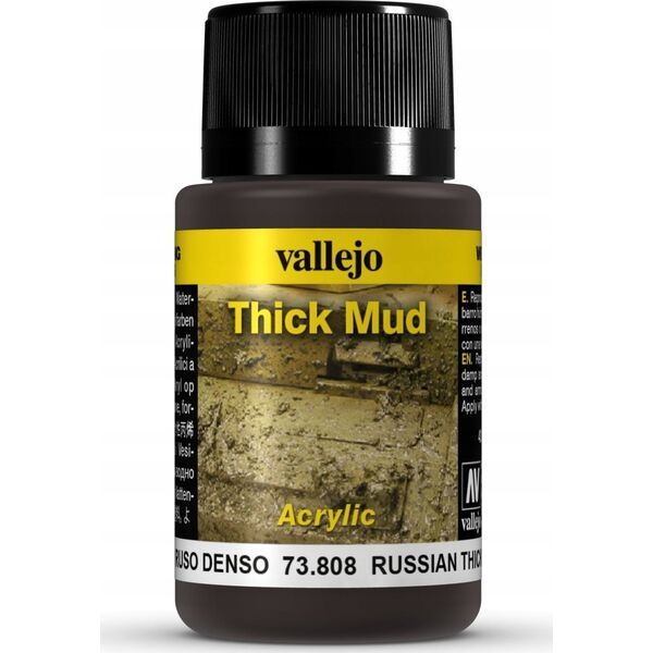 Vallejo Vallejo: 73.808 - Weathering FX - Thick Mud - Russian (40 ml)