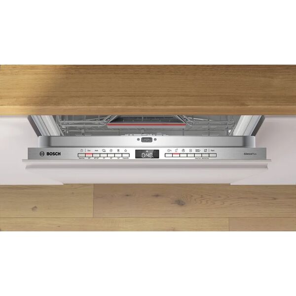 Zmywarka Bosch Bosch | Dishwasher | SMV4ECX10E | Built-in | Width 60 cm | Number of place settings 14 | Number of programs 6 | Energy efficiency class C | Display | AquaStop function | White