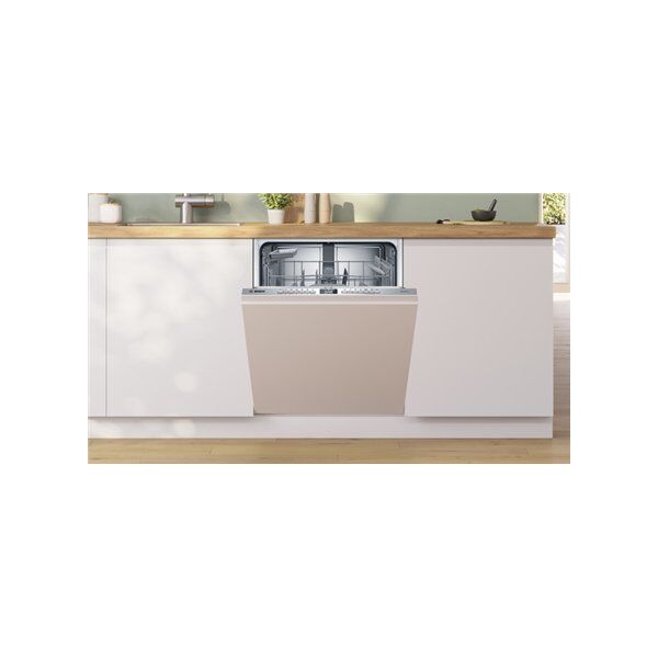 Zmywarka Bosch Dishwasher | SMV4HAX19E | Built-in | Width 60 cm | Number of place settings 13 | Number of programs 6 | Energy efficiency class D | Display | AquaStop function | White