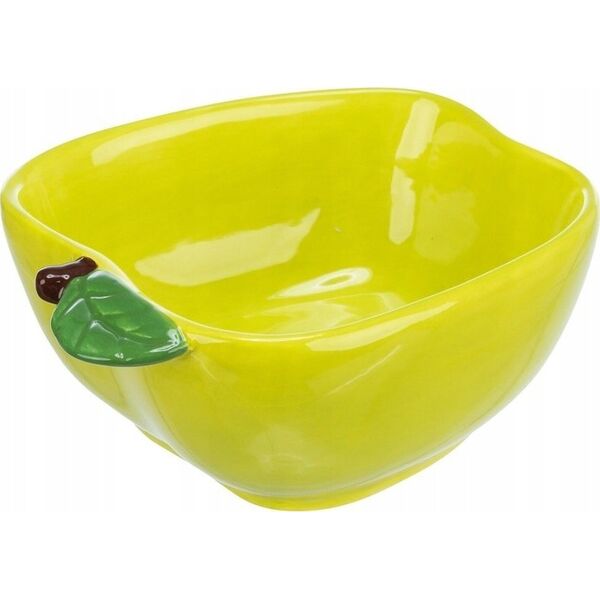 Trixie TX-60757 MISKA CERAMICZNA DLA GRYZONI     JABŁKO 180ml  12x11cm /4