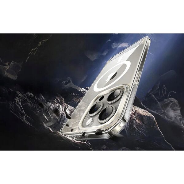 Torras Etui Torras UPRO Pstand do iPhone 15 Pro Max (transparentne)