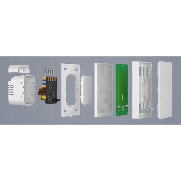 Sonoff Inteligentny przełącznik ścienny M5-2C-86W Matter (2-kanałowy)