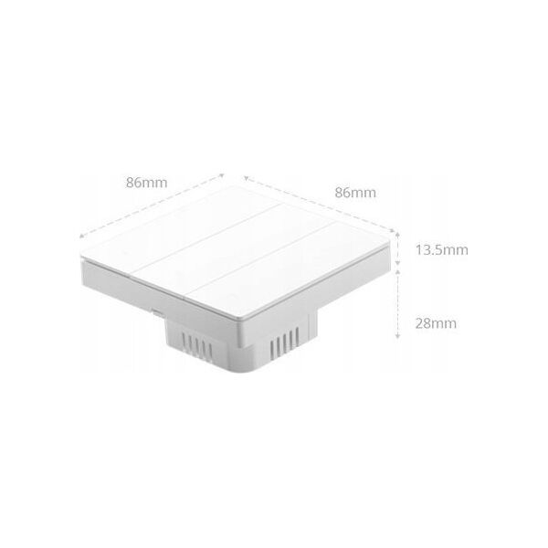 Sonoff Inteligentny przełącznik ścienny M5-3C-86W Matter (3-kanałowy)