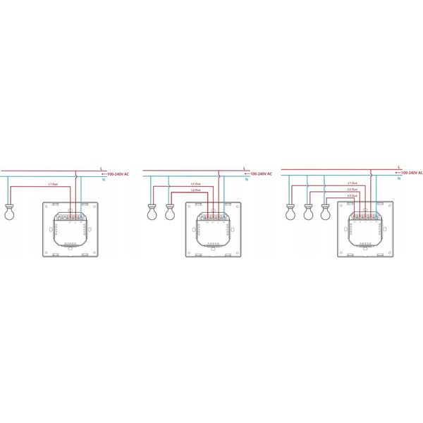 Sonoff Inteligentny przełącznik ścienny M5-3C-86W Matter (3-kanałowy)