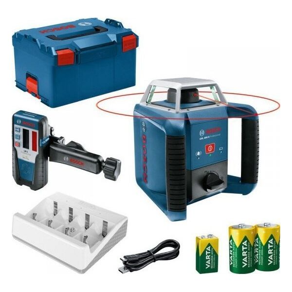 Bosch LASER ROTACYJNY GRL400H + LR1 LBOXX