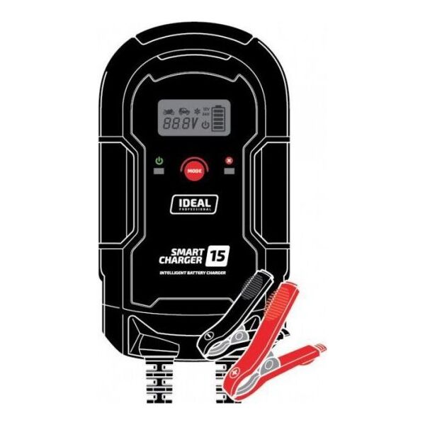 Ideal PROSTOWNIK INTELIGENTNY DO ÅADOWANIA SMART CHARGER 15 LCD