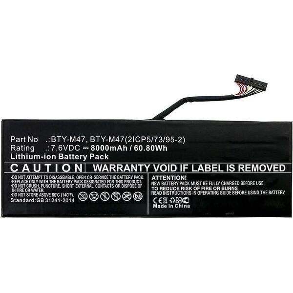 Pamięć do laptopa CoreParts Laptop Battery for MSI 61WH