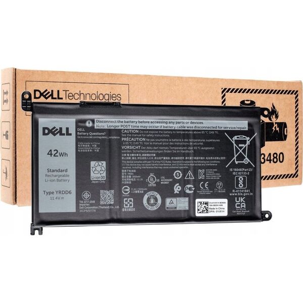 Bateria Dell 3-cell 42W/HR LI-ION for