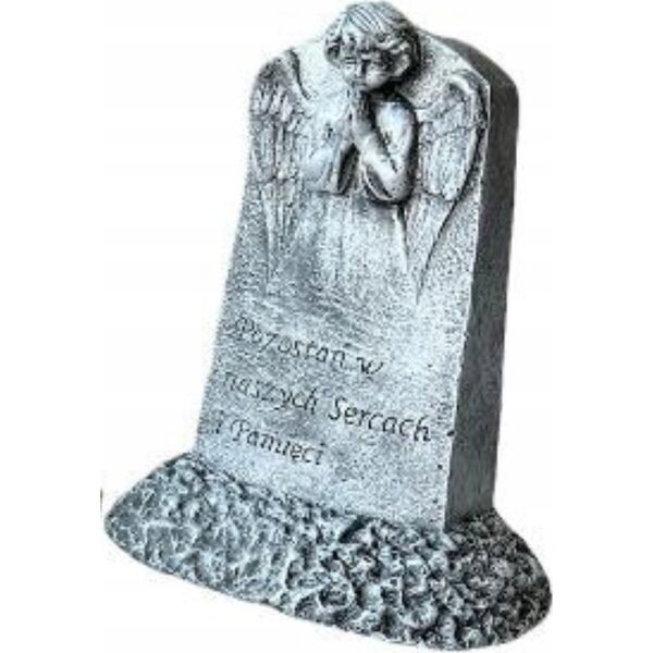 Lumarko Figura Postument Z Aniołem 7x14,5x18cm