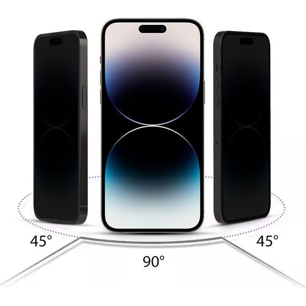 Hofi Szkło prywatyzujące Hofi Anti Spy Glass Pro+ Apple iPhone 15 Privacy