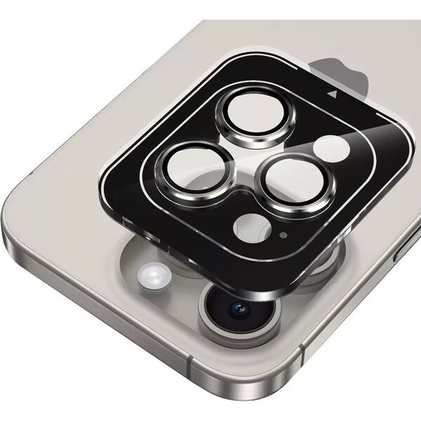 Hofi Szkło na obiektyw aparatu Hofi Camring Pro+ Apple iPhone 15 Pro / 15 Pro Max Titanium