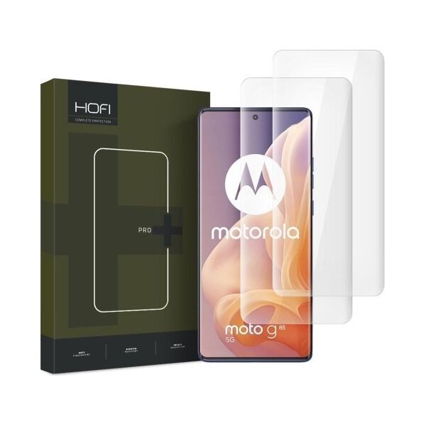 Hofi Szkło hartowane Hofi UV Glass Pro+ Motorola Moto G85 5G Clear [2 PACK]