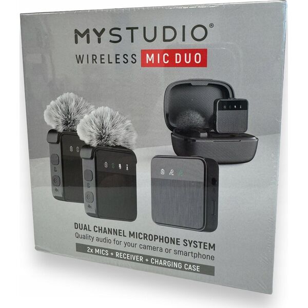 Mikrofon EasyPix MyStudio Wireless Mic Duo