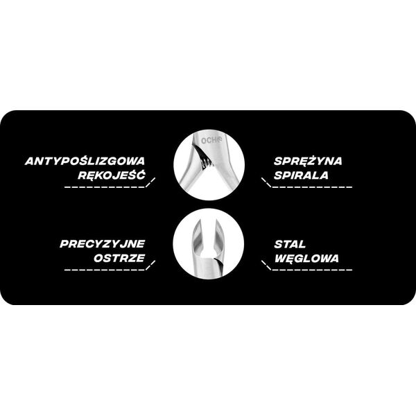 Activeshop Ocho Pro cęgi do pedicure CNO32 12,5 cm