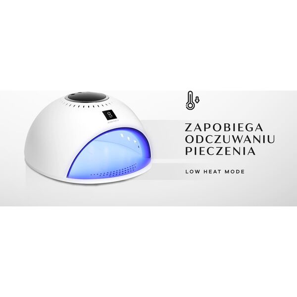 Activeshop Lampa UV LED OCHO NAILS 8 BIAŁA 84W