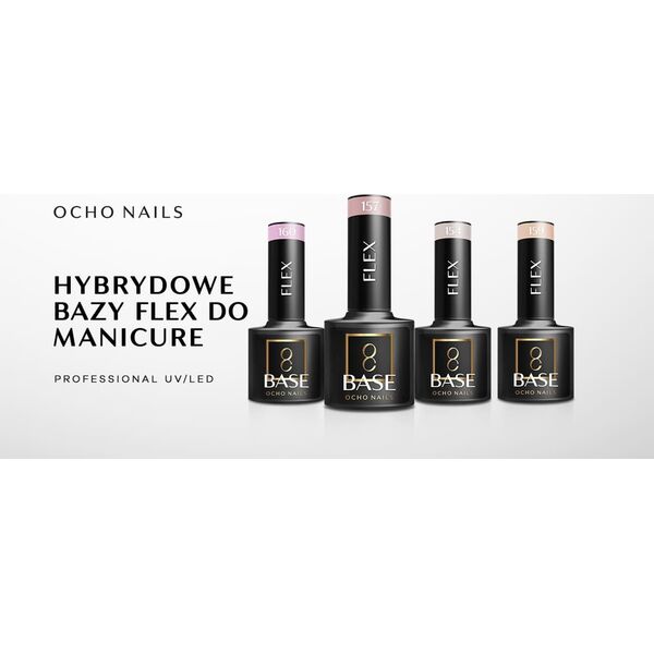 Activeshop OCHO NAILS Baza hybrydowa Flex 152 -5 g
