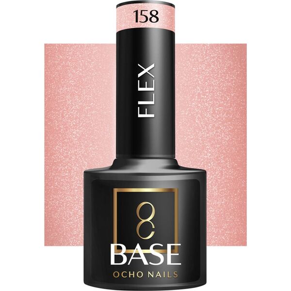 Activeshop OCHO NAILS Baza hybrydowa Flex 158 -5 g