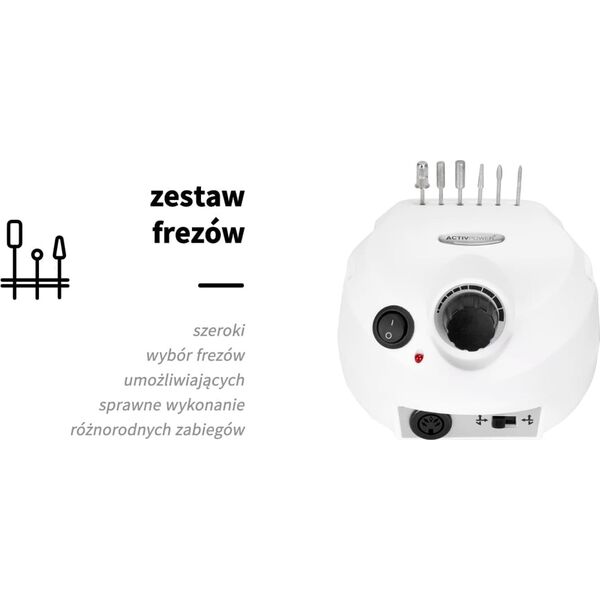 Activeshop Activ Power frezarka J202 65W biała