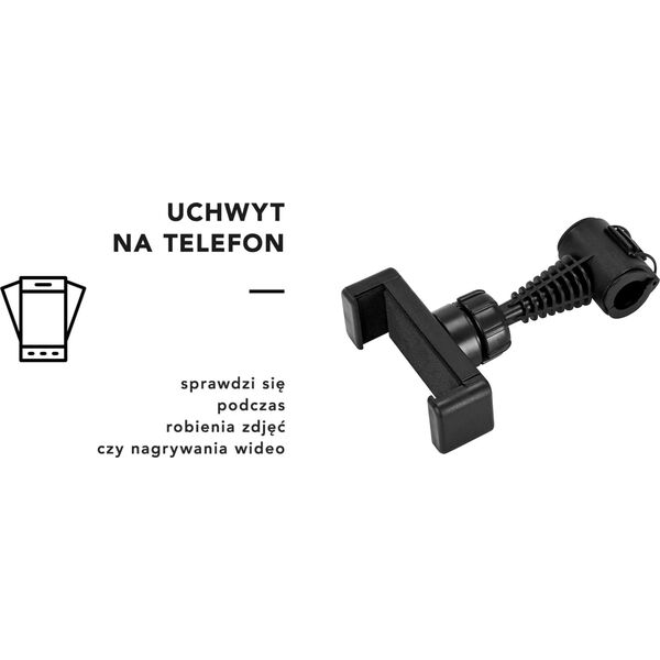Activeshop Lampa zabiegowa Glow MX3 do blatu czarna