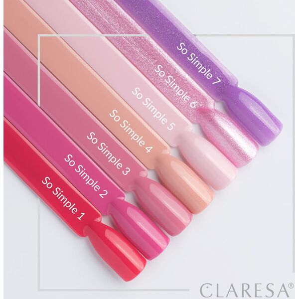 Activeshop CLARESA Lakier hybrydowy So simple 3- 5g