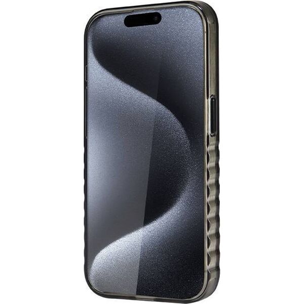 Audi Audi IML Big Logo MagSafe Case iPhone 15 Pro 6.1" czarny/black hardcase AU-IMLMIP15P-Q5/D2-BK