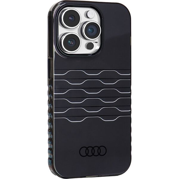 Audi Audi IML MagSafe Case iPhone 14 Pro 6.1" czarny/black hardcase AU-IMLMIP14P-A6/D3-BK