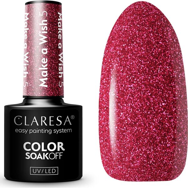 Activeshop CLARESA Lakier hybrydowy Make a wish 5 -5g
