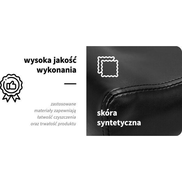 Activeshop Podnóżek mobilny Sillon Bell do pedicure czarny