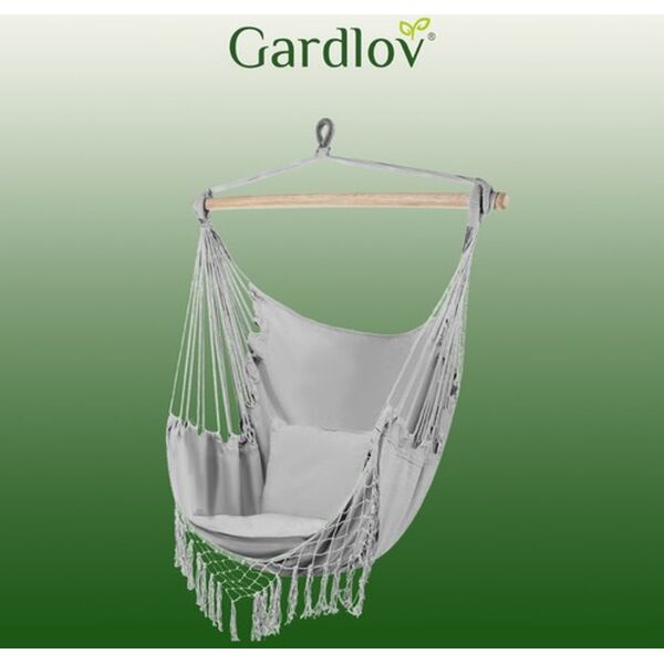 Iso Trade Hamak - krzesło brazylijskie szare Gardlov 23671