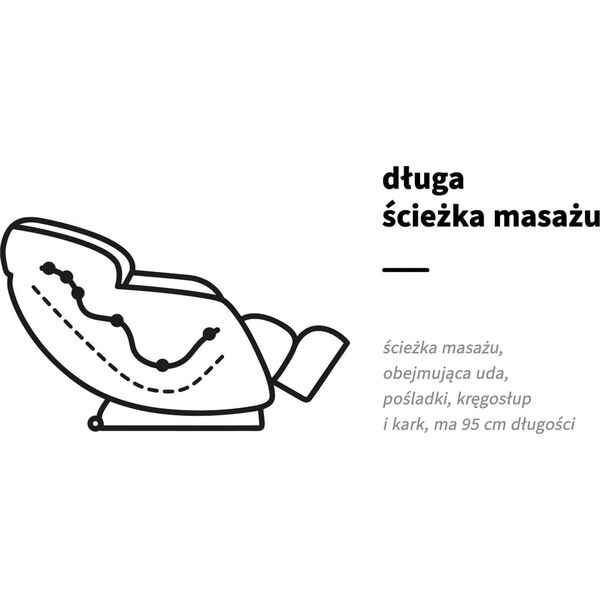 Activeshop Sakura fotel masujący Comfort Plus 806 beżowy