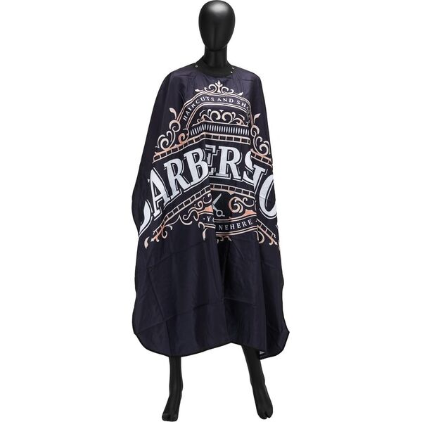 Activeshop Peleryna barberska z gumowym kołnierzem J-456