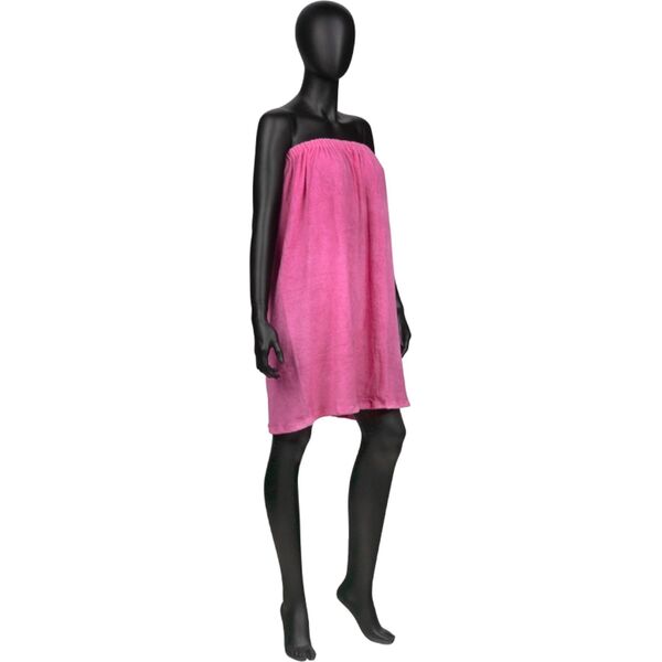 Activeshop Peleryna frotte różowa nr.10