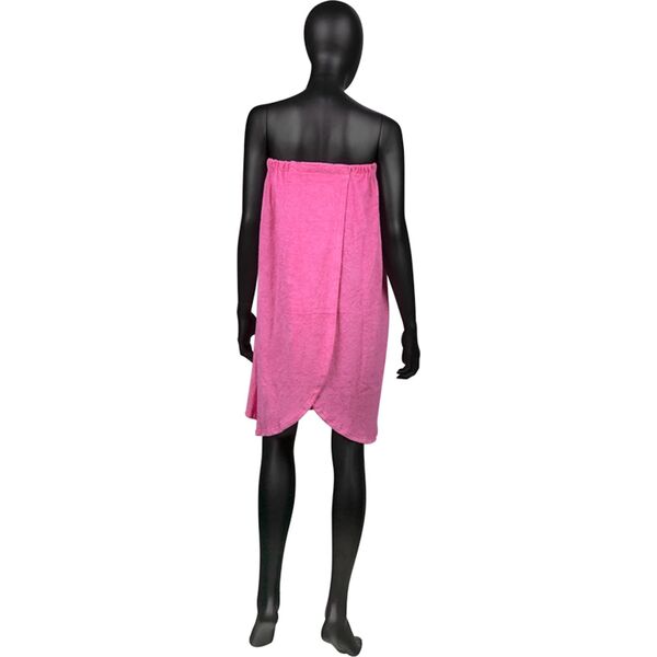 Activeshop Peleryna frotte różowa nr.10