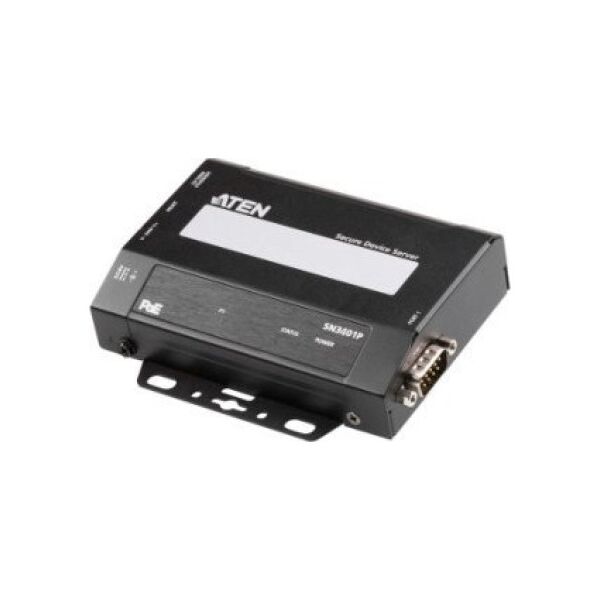 Print server Aten ATEN SN3401P 1-portowy serwer urządzeń RS-232/422/485 z PoE