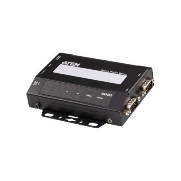 Print server Aten ATEN SN3402 2-portowy serwer urządzeń RS-232/422/485 Secure Device Server