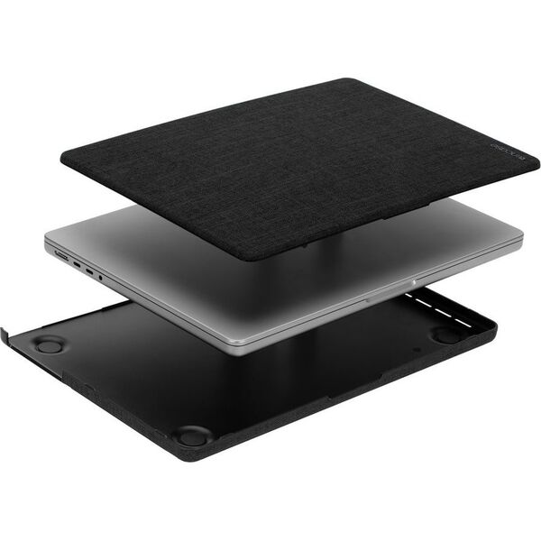 Etui Incase Textured Hardshell in Woolenex for MacBook Pro 16" 2021/2023 - Graphite