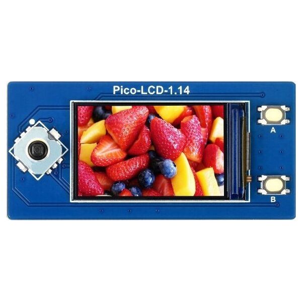 Waveshare Wyświetlacz LCD IPS 1,14'' 240x135px - SPI - do Raspberry Pi Pico - Waveshare 19340}