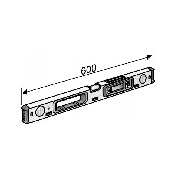 Sourcing Electronic spirit level FLEX ADL 60-P
