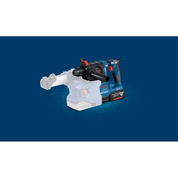 Wiertarka Bosch Cordless perforator with interruption system BOSCH GBH 18V-22 Solo LB