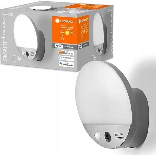 Kinkiet Ledvance SMART OUTD WIFI ROUND CAMERA DG