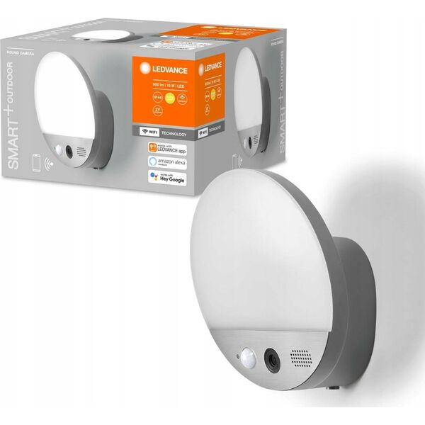 Kinkiet Ledvance SMART OUTD WIFI ROUND CAMERA DG