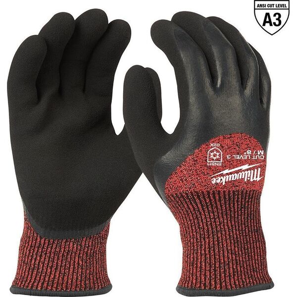 Milwaukee MILWAUKEE GLOVES LEVEL 3 - SIZE M/8 WINTER /12 pcs.