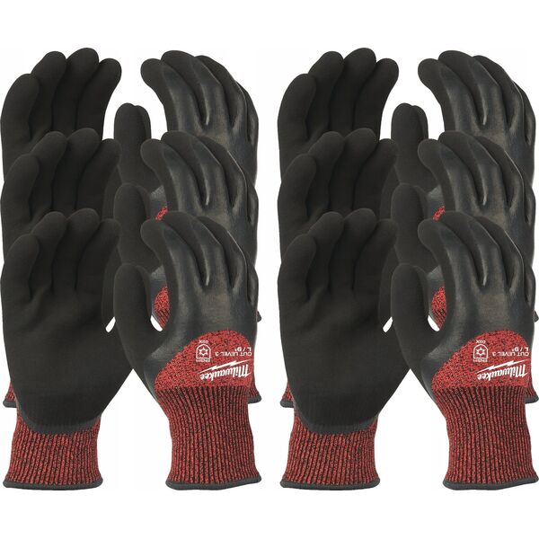 Milwaukee MILWAUKEE GLOVES LEVEL 3 - SIZE L/9 WINTER /12 pcs.