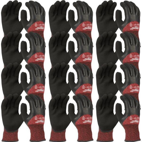 Milwaukee MILWAUKEE GLOVES LEVEL 3 - SIZE XXL WINTER /12 pcs.