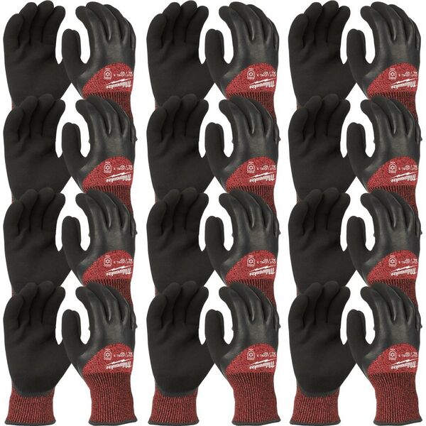 Milwaukee MILWAUKEE GLOVES LEVEL 3 - SIZE XL/10 WINTER/12 pcs.