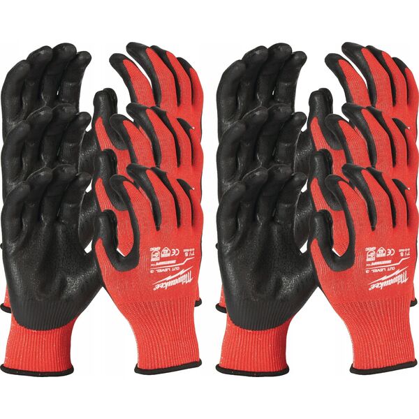 Milwaukee MILWAUKEE GLOVES ITEM 3 - SIZE M/8 /12 pcs.