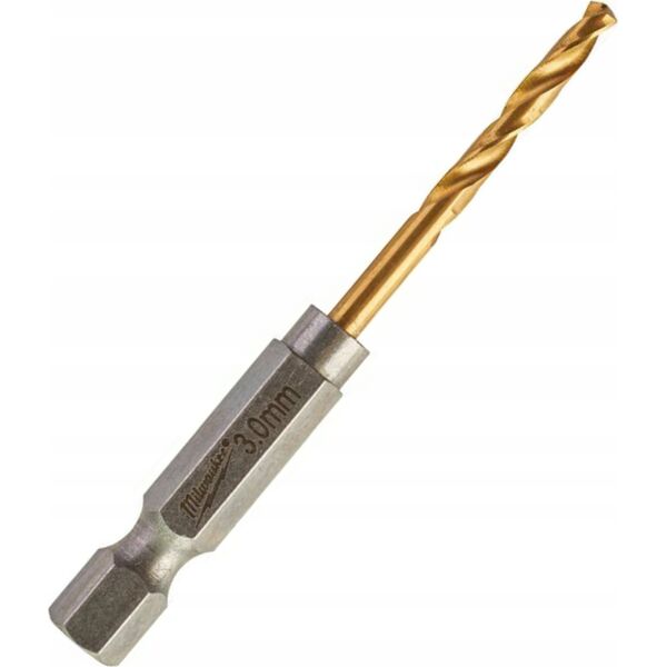 Wiertło Milwaukee MILWAUKEE METAL DRILL HSS-G TIN 4.0mm HEX (10 pcs.)