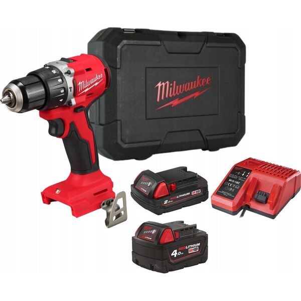 Wiertarko-wkrętarka Milwaukee MILWAUKEE.DRIVEN UD.M18BLPDRC-422C 60.5Nm 1x4.0Ah+1x2.0Ah BL