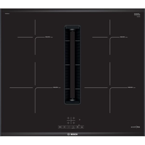 Płyta grzewcza Bosch Built-in induction hob with integrated hood Bosch PIE695B15E