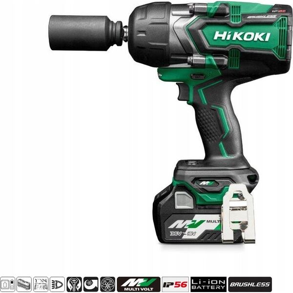 Klucz udarowy Hikoki HIKOKI.IMPACT WRENCH 36V WR36DG WRZ 1/2" 1400Nm